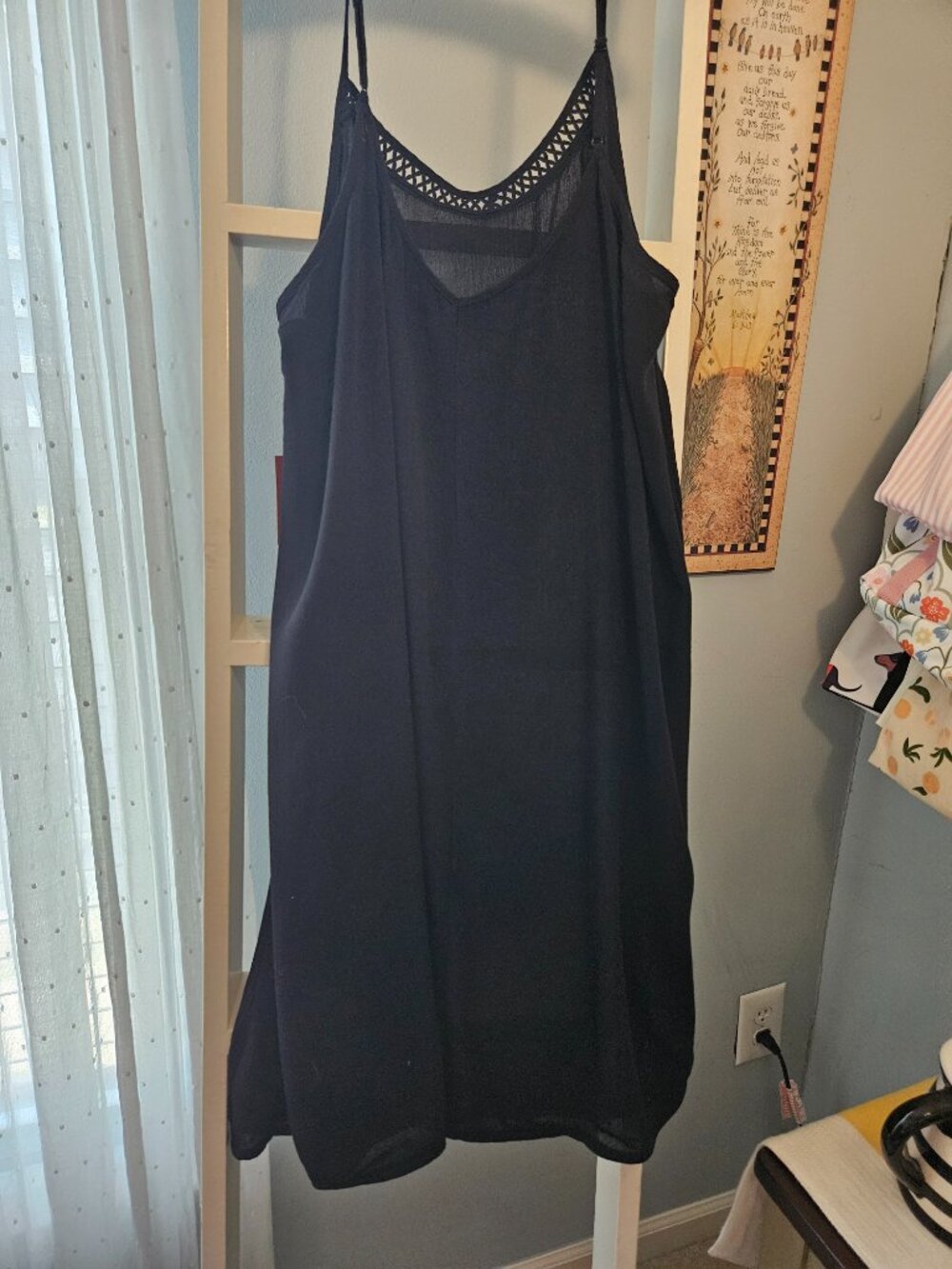 Mossimo- Black Rayon Sundress - Picture 2 of 6